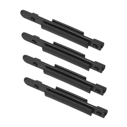 Beaupretty 4 piezas Accesorios de Clips Receptores para Barreras Retráctiles Soporte de Montaje Pared para Gestión de Espacios Públicos