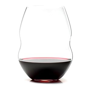 Riedel Swirl Stemless Red Wine Glass Set of 4