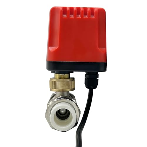 Válvula de bola motorizada PPR50 2/3 hilos AC220V CR02 de doble unión termofusible 4
