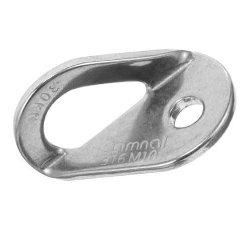 Mipcase Heavy Duty Climbing Anchor Outdoor Climbing Expansion Bolt Hanger Stainless Steel Ground Anchors for Climbing