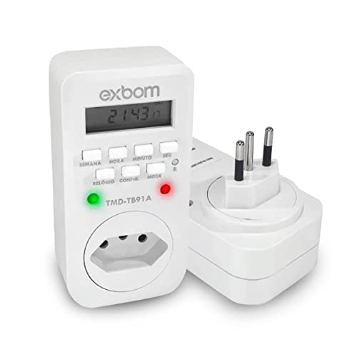 Timer Temporizador Digital Bivolt - Controle Eficiente de Tempo para Diversos Ambientes