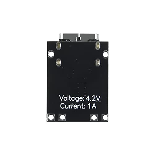 Image of UMLIFE 10 Pack Ultra-mini USB Type C 3.7V Lithium Battery Charger Board 4.2V Charging Module with Protection Circuit and LED Charge Indicators 5V USB-C Input