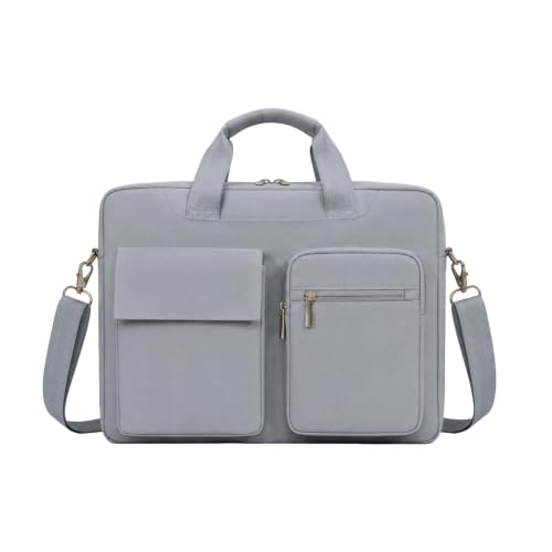 Bolsa ligera para ordenador de 16 pulgadas maletín impermeable y bolso bandolera de trabajo