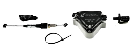 Image of Pro-Spec Easy Clutch Pro Motorcycle Clutch Cable 650 CC & Below (EC 220 Black)