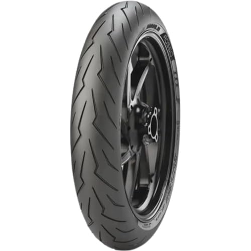 Pneu Dianteiro para Moto Pirelli Aro 17, Diablo Rosso III, 110/70R17 54H