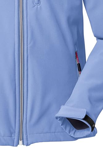 killtec Mädchen Soft Shell Jacke Softshell Jacke mit Kapuze wasserabweisend 00238-dunkelanthra 176 Girls Softshelljacke, lavendel, 152, 37769-000