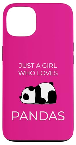 Just One Girl Adores Pandas �L���[�g���킢���A�[�g �X�}�z�P�[�X iPhone 13 �p