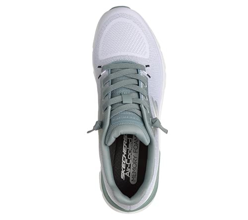 Skechers Glide-Step PRO WAVERRA Sneaker, Bianco/Azzurro, 44 - Immagine 2