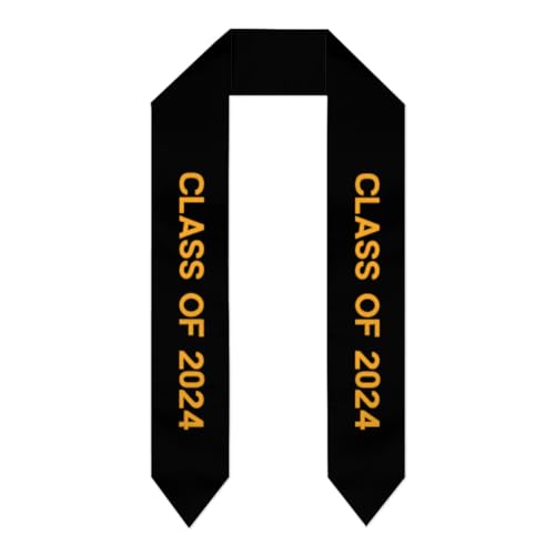 YUZEKABZ Class of 2024 - Stola di laurea, fascia per laurea, stola per laurea, Stola Laurea 03, taglia unica