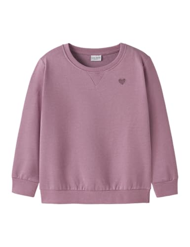 Name IT Mädchen Nmfvima Ls Sweat Bru Noos, Mauve Orchid, 122-128