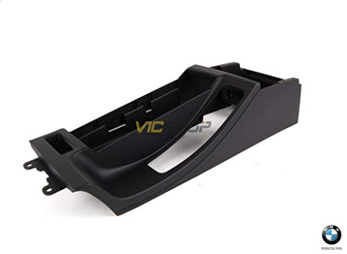 Consola central con reposabrazos e46. Negro