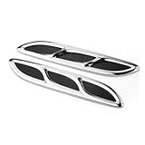 Cabilock 1Paar Autohaube Entlüftungsaufkleber Aus Langlebig Und Hitzebeständig Fahrzeuglufteinlassauslass Für Mehr Stil Und Charme Für Individuellen Look