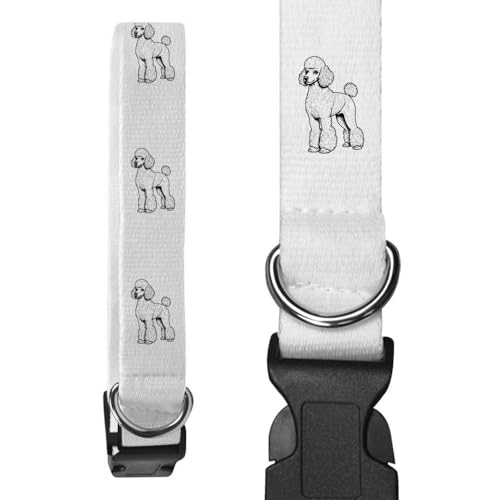 Azeeda Large 'Standard Poodle' Dog Collar (PR00077540)