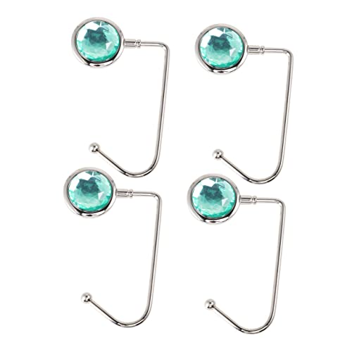 SHERCHPRY 4pcs Bag Hangers Desktop Hooks Zinc Alloy Purse Hanger Table Hooks for Backpacks