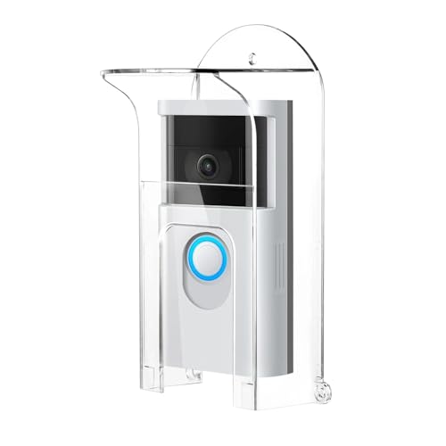Transparent Plastic Doorbell Rain Cover (Weatherproof)