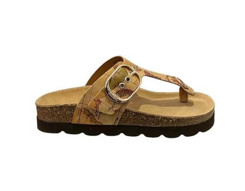 Alviero Martini 1A Classe Sandalo donna slipper flip flop natural