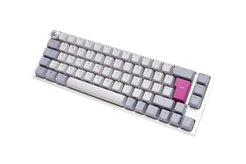Ducky One3 Mist SF Blue Cherry MX Switch Mechanical Keyboard - UK Layout, Cherry MX Blue Switch, SF (65%) - Image 2