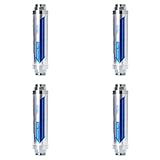 [Respectueux de l'environnement et sans entretien] Profitez des avantages d'un détartrage purement physique qui non seulement empêche la formation de nouveaux dépôts, mais adoucit également les dépôts existants sans avoir recours à l'électricité, aux produits chimiques ou à la production d'eaux usées. système est totalement sûr pour l'usage humain et ne nécessite aucun entretien pendant 15 ans.