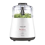 Moulinex Hachoir électrique, 1000 W, Hache, Mixe, Viande, Légumes, Herbes, Ails, Oignons, Fruits secs, Fabriqué en France, La Moulinette, Blanc DPA141