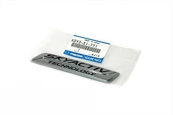 Mazda Cx-5 Silver Skyactiv Emblem