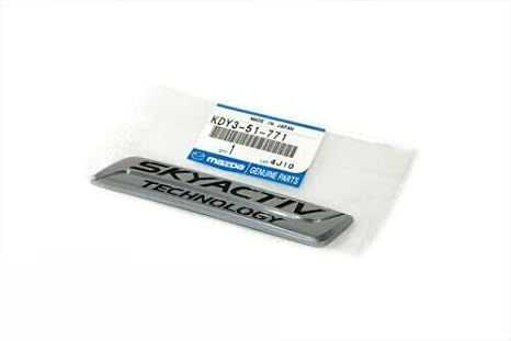 Mazda Cx-5 Silver Skyactiv Emblem