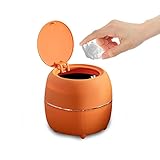 Múltiples escenas: nuestra papelera es adecuada para escritorios, mesas de café, tocadores, mesitas de noche, escritorio de computadora, encimeras, armarios interiores y mucho más. También puede almacenar cosméticos y artículos de tocador para mantener tu mesa ordenada. ✔️✔️✔️Entrega rápida: entregaremos tu artículo dentro del día en que hagas el pedido, solo tienes que esperar 5 – 10 días hábiles para recibir tus productos. Compra con confianza.