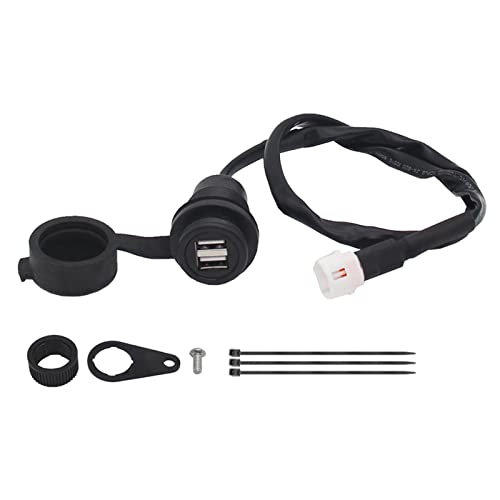GRABLOOM for MT-09 SP-MT07 XSR700 XSR900-Tracer Dual-USB Charger-Plug Socket Adapter Motorcycle Mounting Double USB Charging Sock Xsr700 2018-2020