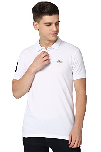 Image of Peter England Men's Slim Fit Polo Shirt