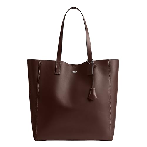 Coach Broadway Tote in Natural Full-Grain Leather, Maple