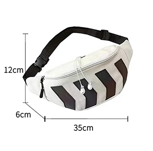 Marsupio in tela, borsa a tracolla sul petto