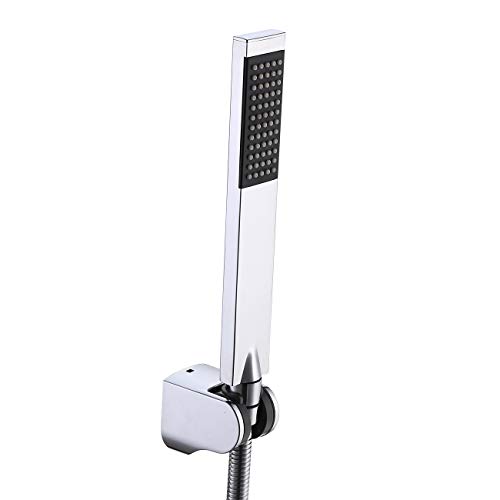 KES BRASS Handheld Shower Head with 1.5-Meter Long Hose and Holder Bracket Replacement