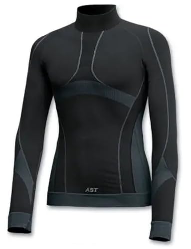  Maglia Sci Junior Seamless Nero 38