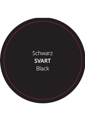 PrintGreen! Leinölfarbe - Innen-& Außenfarbe - Schwarz - natürlicher Holzschutz - Made in Schweden - für Holz, Putz, Gips, Stein, Metall uvm. 1,0 Liter