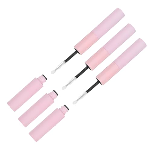 HOLIDYOYO 3個 つけまつげのり eyelash glue まつげ接着剤とシール まつげエクステ接着剤 まつげ接着剤とシーラント まつ毛エクステのり 女性の化粧道具 プラスチックシェル ピンク