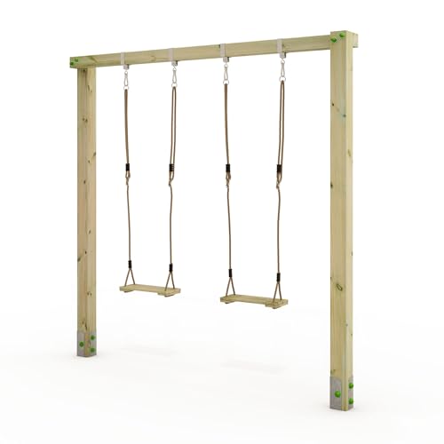 Kinderschaukel, Holzschaukel, Schaukelgestell, Schaukelgerüst...
