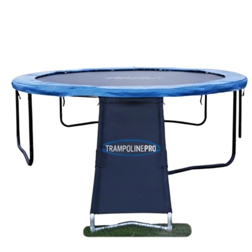 Trampoline Pro The Original Trampoline Slide and Climber Universal Trampoline Ladder Alternative Heavy Duty Steel Construction Fold and Stow Safely Easy to Climb & Slide (Trampoline Slide)