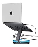 Spigen ArcDock Support Ordinateur Portable Hub 6-en-1, Station d'accueil...