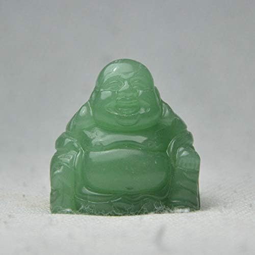 Bouddha en jade naturel Dongling coffret de 8 pièces à offrir