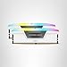 CORSAIR Vengeance RGB DDR5 RAM 32GB (2x16GB) 6000MHz CL30-36-36-76 1.4V AMD Expo & Intel XMP Desktop Computer Memory - White (CMH32GX5M2B6000Z30W)