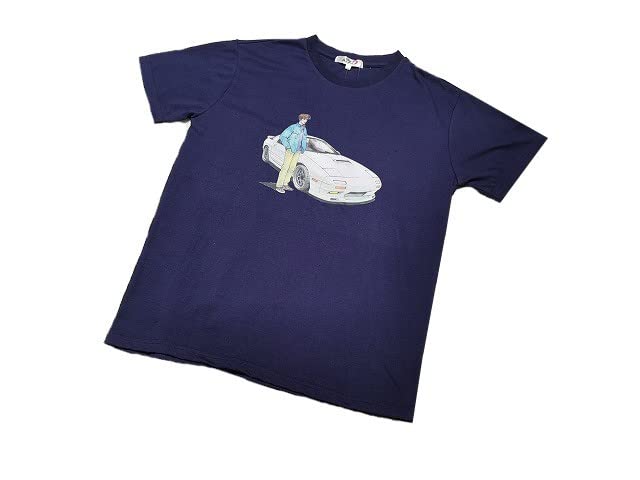 Amazon.co.jp: 頭文字D 高橋涼介 RX7 TシャツL紺FC 半袖 イニシャルD