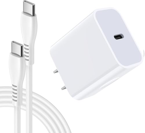 USB C Pixel 9 Pro Charger, 20W Type C Super Fast Charging Block for Google Pixel 9 9Pro XL 9Pro Fold 8 8a 8Pro 7 7Pro 7 6 6Pro 6a 5a 5XL 4a 4XL 3, Android Phone Charger with 6FT 60W Type C to C Cable