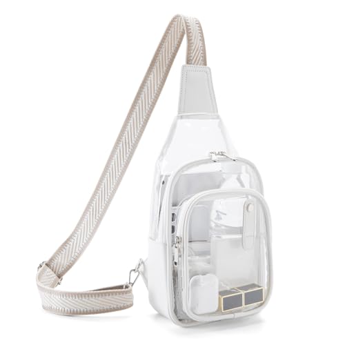 Clear Bag for Stadium Events, Clear Purses For Women Stadium Cros...