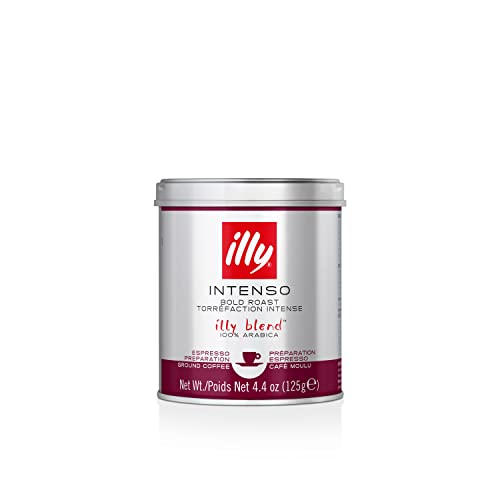 image for illy Ground Coffee Espresso - 100% Arabica Coffee Ground – Intenso D
