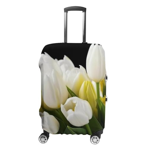 Different Flowers Luggage Cover Elastic Suitcase Protector Case Anti-Scratch Washable Baggage Covers Protector For Traveling, Aircraft Consignment M