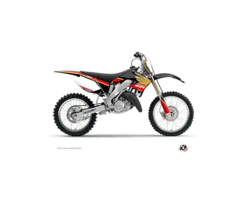 Kit deco Honda 250 Cr Gold Kutvek Wing pour rénover et masquer les rayures de vos plastiques
