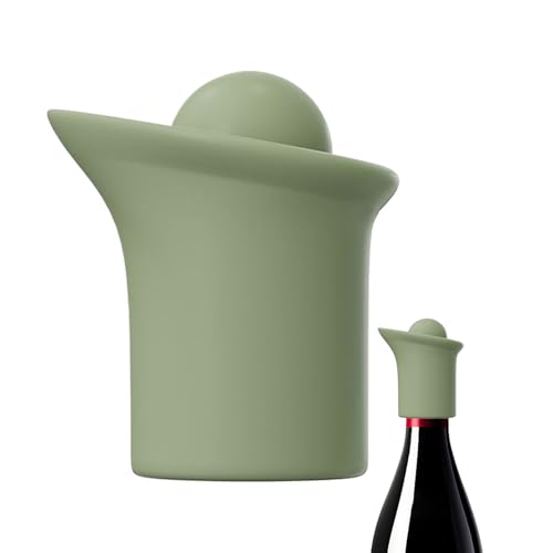 ワインストッパー - シリコンワインボトルストッパーカバー,ビール シャンパン 旅行 バー 家庭用 レストラン ホリデー ピクニック キャンプ用 密封プラグ