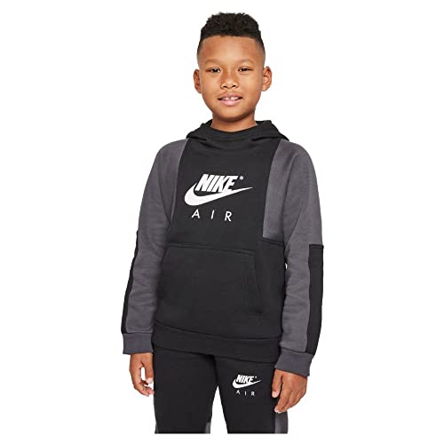 Sweatshirt Nike Air enfant confortable en molleton chaud avec poche kangourou