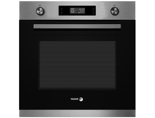 Horno multifunción pirólisis 70L acero inoxidable/negro