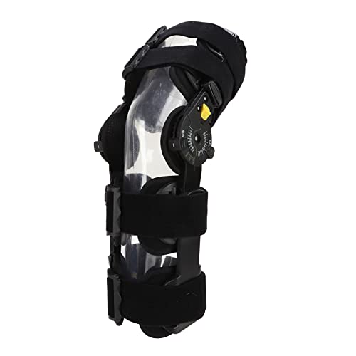 Image of Hinged ROM Knee Brace, Adjustable Medical Brace Recovery Knee Stabilization, Leg Stabilizer Recovery Immobilization After Surgery, Universal Knee Brace Support, Knee Immobilizer for Women Men