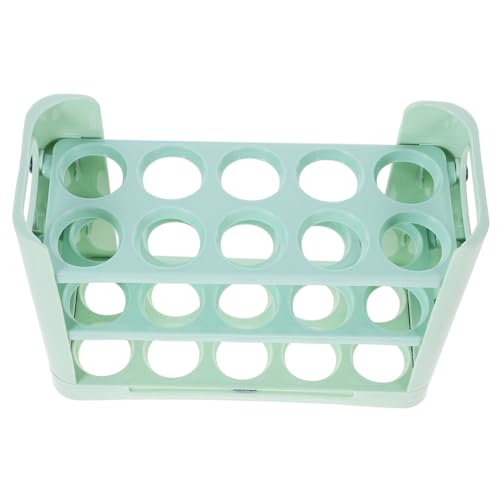 SOPOTUTU Caja Organizadora para Huevos de Puerta Lateral de Frigorífico Estante Estrecho de Plástico Resistente Diseño de Varias para Maximizar Espacio Práctico y Reutilizable para Cocina